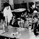 Bill Whitfield, a member of the Black Panther chapter in Kansas City, serves free breakfast to children before they go to school in this April 16, 1969, file photo. (William P. Straeter, File/AP Images)